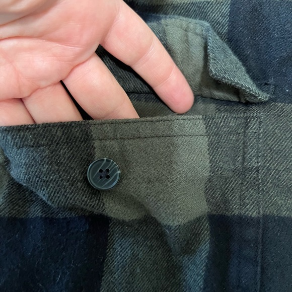 Tilly green and black flannel - Picture 2 of 5